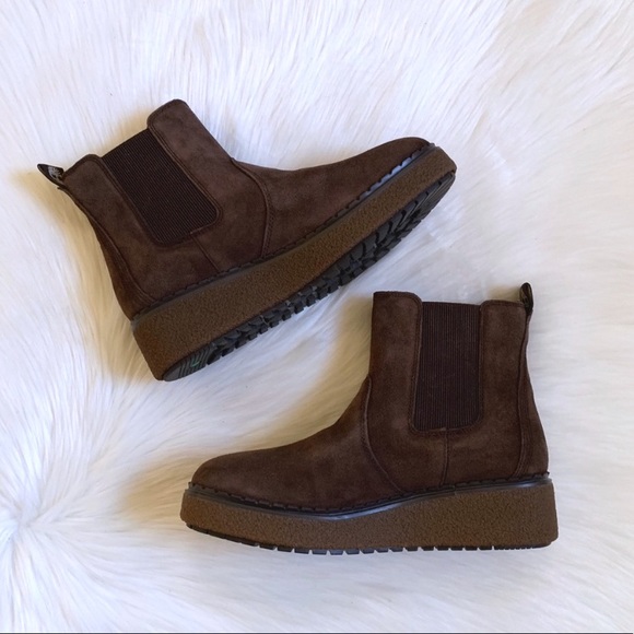 Timberland Bluebell Lane Suede Chelsea Wedge Boots - Picture 4 of 8